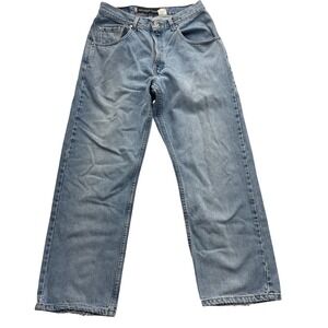 Levis SilverTab Straight Loose Jeans 31x30 Blue Vintage 90s USA Grunge Skate